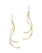 Bloomingdale's 14k Yellow Gold Flat Twisted Drop Earrings - 100% Exclusive