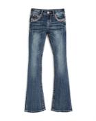 Grace In La Girls' Imperial Bootcut Jeans - Sizes 7-16 - Compare At $60