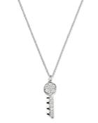 Bloomingdale's Diamond Key Pendant Necklace In 14k White Gold, 0.20 Ct. T.w. - 100% Exclusive