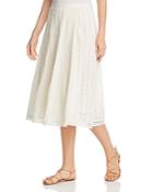 Lauren Ralph Lauren Eyelet-trim A-line Skirt