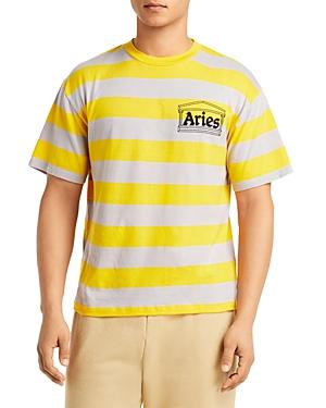 Aries Temple Striped Short Sleeve Tee
