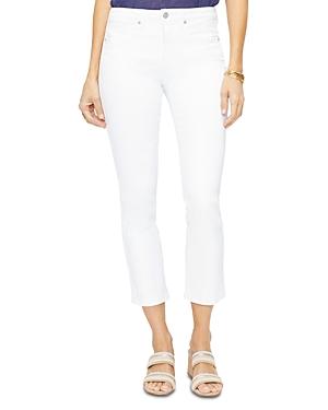 Nydj Petites Sheri Cropped Slim Jeans In Optic White