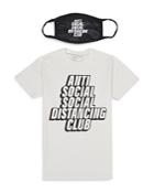 Reason Graphic Cotton Tee & Face Mask Set (31% Off) - Comparable Value $29