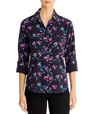 Billy T Floral Button-back Shirt