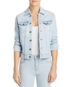 Ag Robyn Denim Jacket In Cobalt Clash