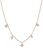 Diamond Charm Necklace In 14k Rose Gold, .30 Ct. T.w. - 100% Exclusive