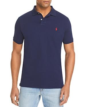 Polo Ralph Lauren Custom Slim Fit Crest Mesh Polo Shirt