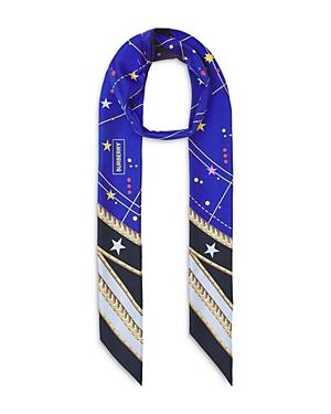 Burberry Astrological Silk Skinny Scarf