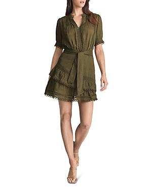 Reiss Paulina Embroidered Dress