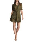Reiss Paulina Embroidered Dress