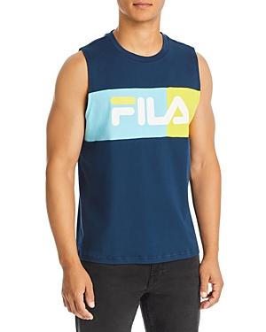 Fila Ozni Logo Print Sleeveless Tee