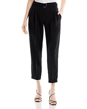 Boss Tapia Pleated Cropped Pants