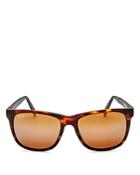 Maui Jim Tail Slide Polarized Square Sunglasses, 53mm
