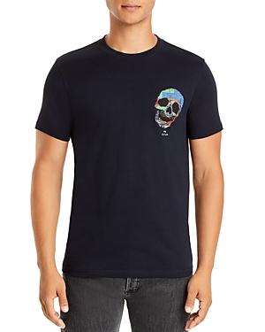 Ps Paul Smith Multicolored Skull Tee