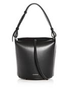 Burberry Small Leather Bucket Bag