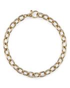 Alberto Amati 14k Yellow Gold Polished Oval Link Bracelet