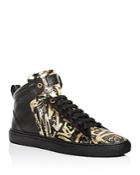 Bally Men's Hedo Leather High Top Sneakers