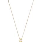 Bloomingdale's Initial C Pendant Necklace In 14k Yellow Gold, 16 - 100% Exclusive