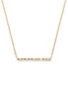 Diamond Bar Pendant Necklace In 14k Yellow Gold, .30 Ct. T.w. - 100% Exclusive