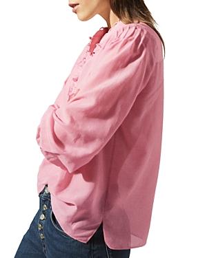 Reiss Ashlyn Plain Yoke Detail Blouse