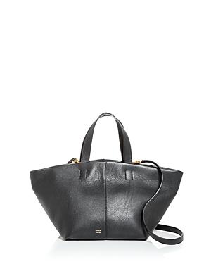 Mansur Gavriel Tulipano Leather Shoulder Bag