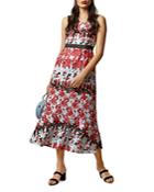 Ted Baker Telily Printed Lace Midi Dress