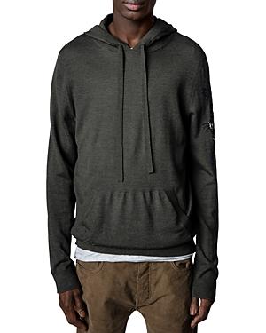Zadig & Voltaire Clay Wool Hooded Sweater