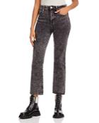 Pistola Lennon High Rise Cropped Bootcut Jeans In Charcoal