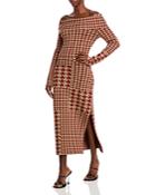Nicholas Anastasia Knit Jacquard Dress