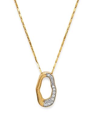 Bloomingdale's Diamond Statement Pendant Necklace In 14k Yellow Gold, 0.15 Ct. T.w. - 100% Exclusive