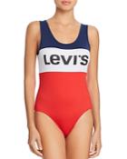Levi's Color-blocked Logo Bodysuit