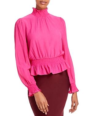 Lucy Paris Mockneck Printed Top