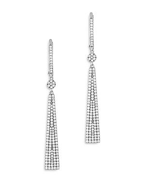 Bloomingdale's Diamond Drop Earrings In 14k White Gold. 0.63 Ct. T.w. - 100% Exclusive