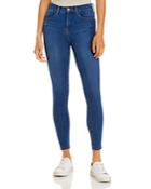 Frame 24-hr Le Skinny Cropped Jeans In Inez