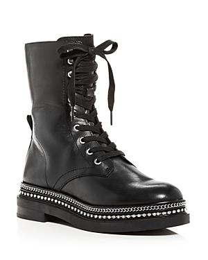 Vince Camuto Women's Branda Embellished Combat Boots