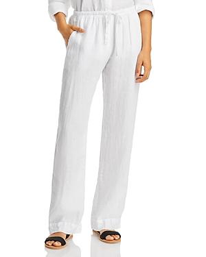Velvet By Graham & Spencer Linen Drawstring Pants