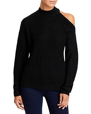 Alison Andrews Cut Out Shoulder Sweater
