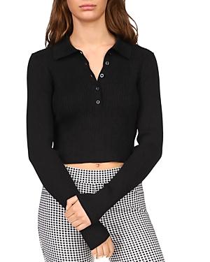 Sanctuary Bel Air Ribbed Polo Shirt