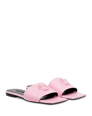 Versace Women's Square Toe Slip On Sandals