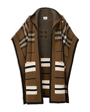 Burberry Check Hooded Cape