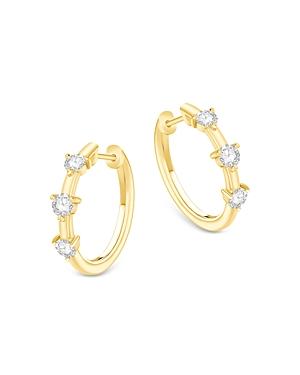 Bloomingdale's Diamond Small Hoop Earrings In 14k Yellow Gold, 0.60 Ct. T.w. - 100% Exclusive