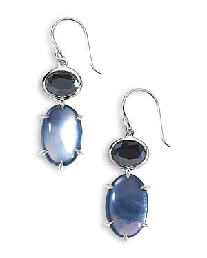 Ippolita Sterling Silver Rock Candy Two Stone Drop Earrings