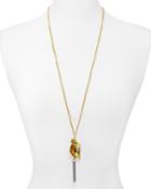 Kate Spade New York Out Of Office Parrot Locket Necklace, 31