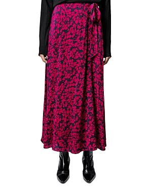 Zadig & Voltaire Johan Bico Flowers Maxi Skirt