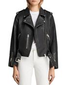 Allsaints Vintage Balfern Leather Moto Jacket
