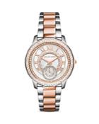 Michael Kors Madelyn Pave Two-tone Watch, 40mm