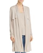 Three Dots Open Front Duster Cardigan