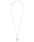 Michael Kors Pave Heart Pendant Necklace, 28