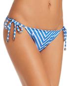 Polo Ralph Lauren Pique Stripe Ricky Hipster Bikini Bottom