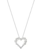 Bloomingdale's Diamond Heart Pendant Necklace In 14k White Gold, 0.5 Ct. T.w. - 100% Exclusive